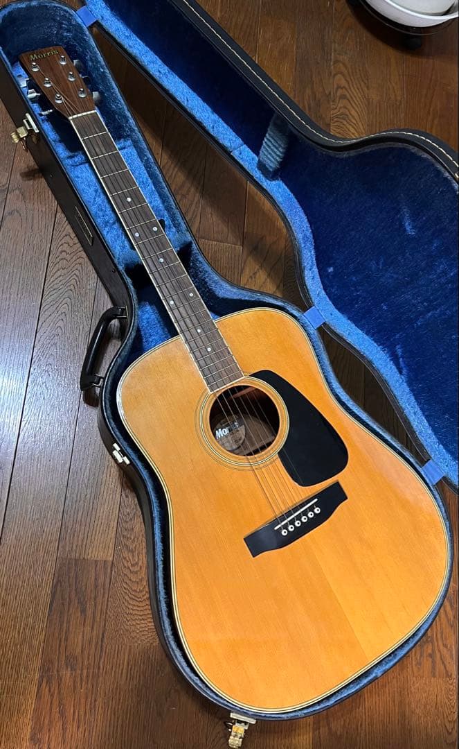 Morris モーリス アコースティックギター ハードケース付き
