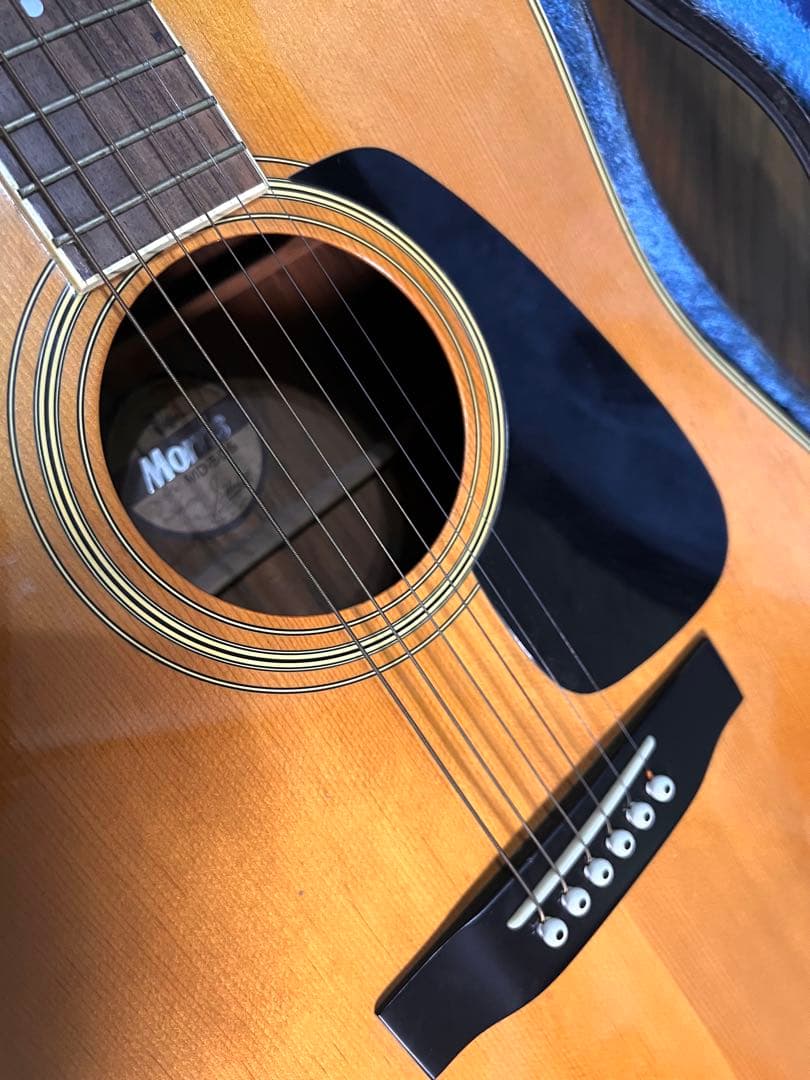 Morris モーリス アコースティックギター ハードケース付き