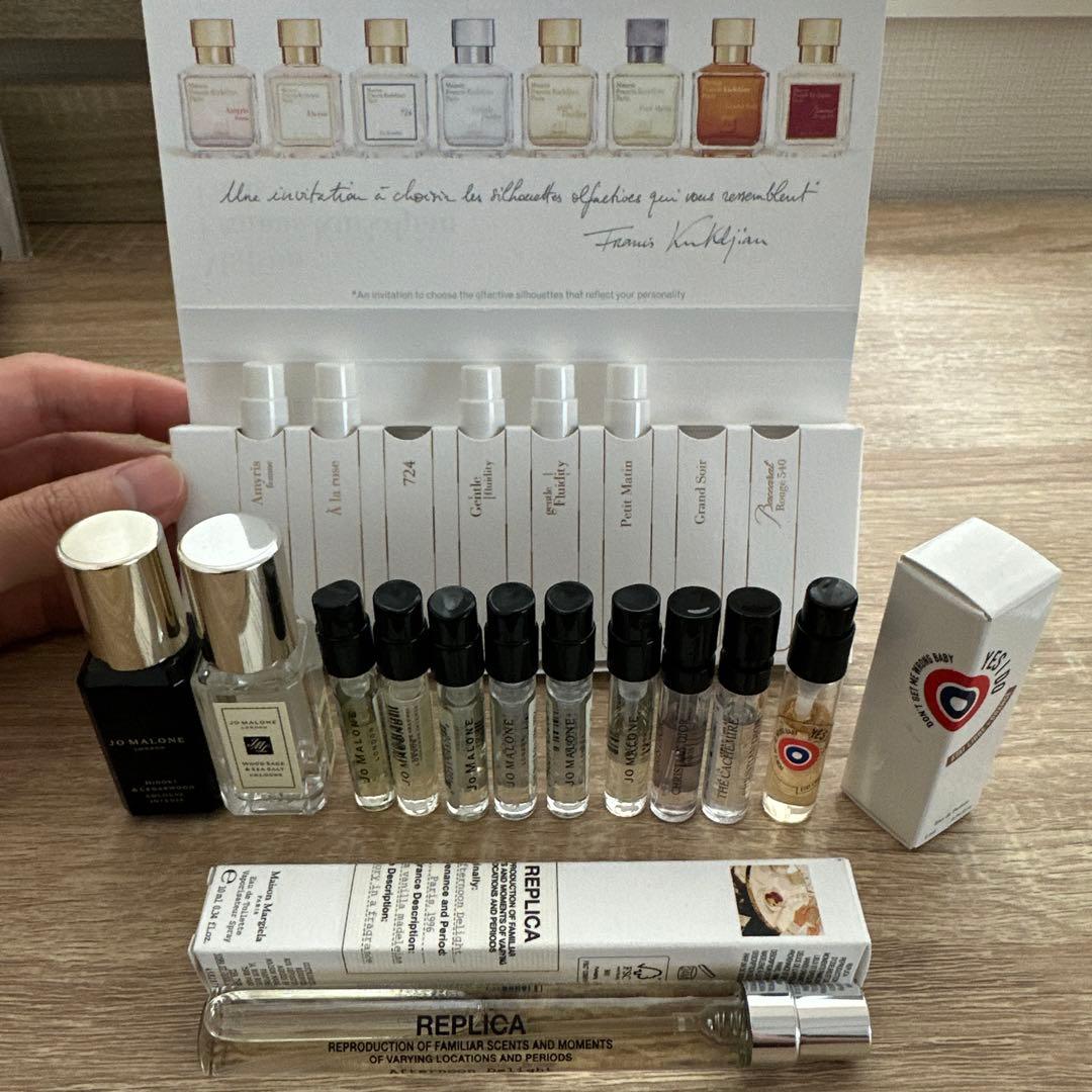 香水 サンプルセット Jo Malone dior kurkdjian