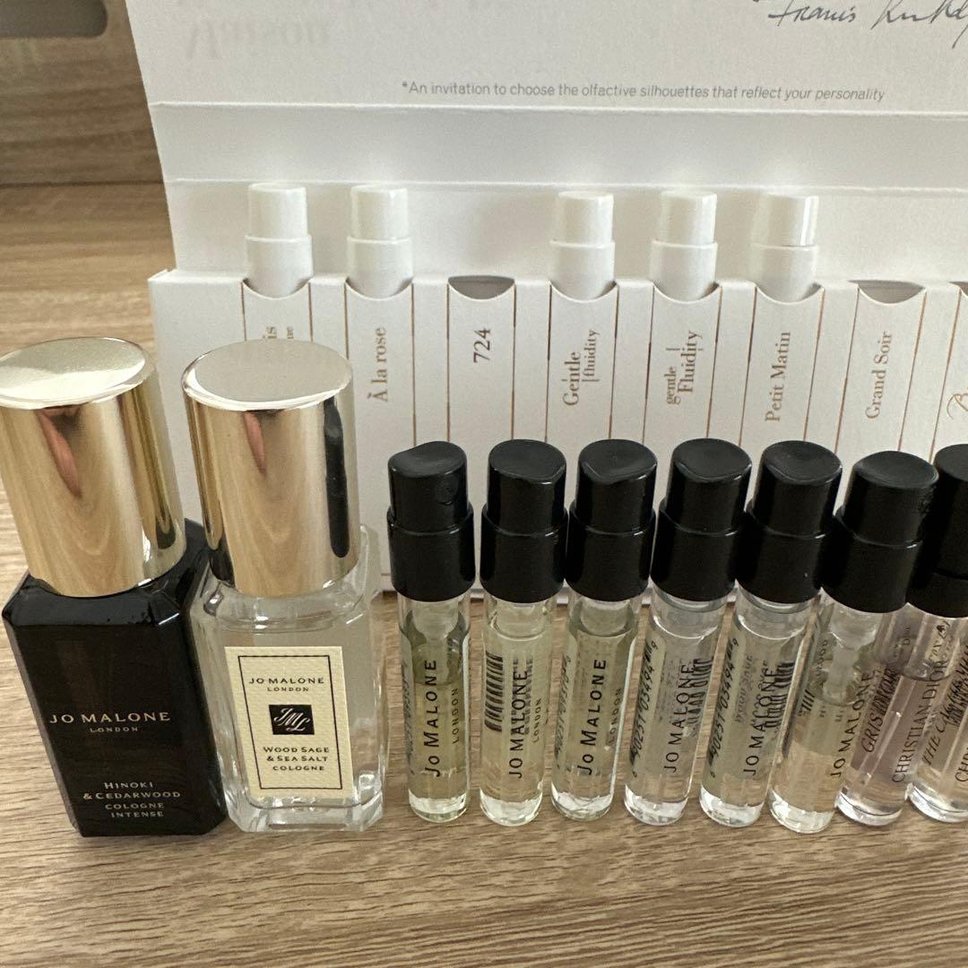 香水 サンプルセット Jo Malone dior kurkdjian