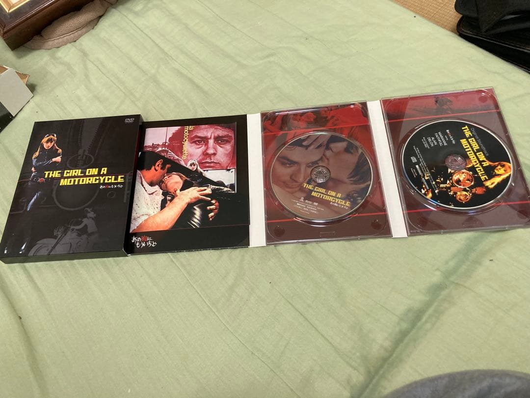 THE GIRL ON A MOTORCYCLE DVD サウンドトラックCD付