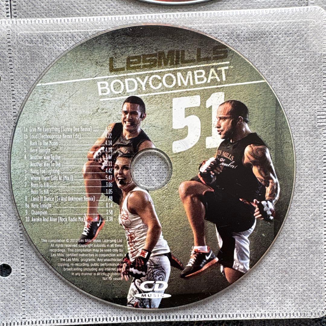 レズミルズ　ボディコンバット　30から51