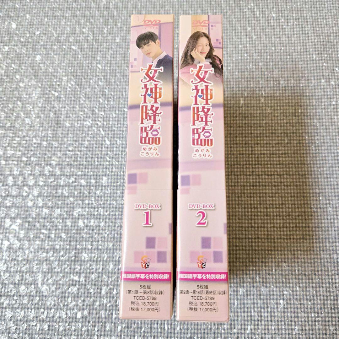 女神降臨 DVD-BOX1・BOX2セット