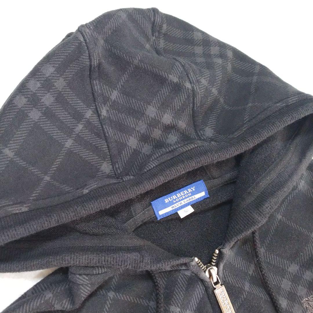 いのぺい　バーバリーブルーレーベル ジップパーカー 38 M