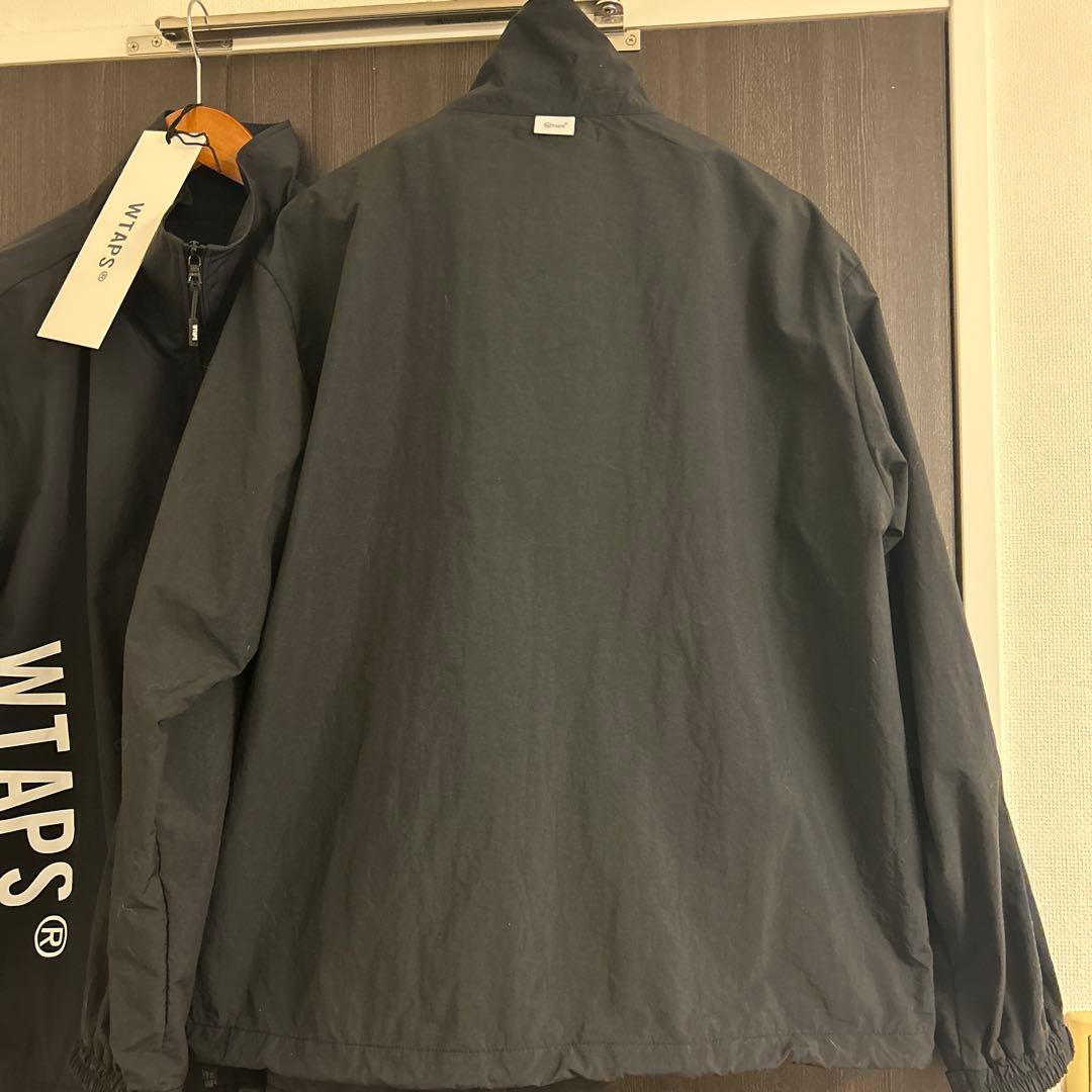 (美品)WTAPS TRACK JACKET NYLON. TUSSAH 黒 M