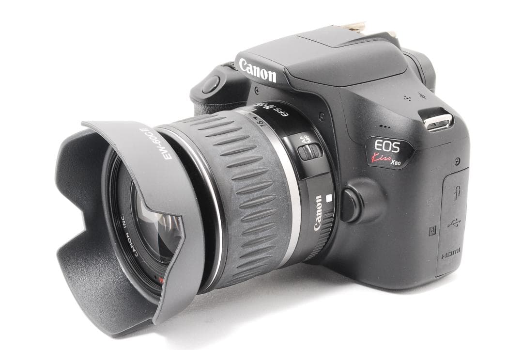 Canon EOS kiss x80 Wi-Fi機能搭載！届いてすぐ使える♪