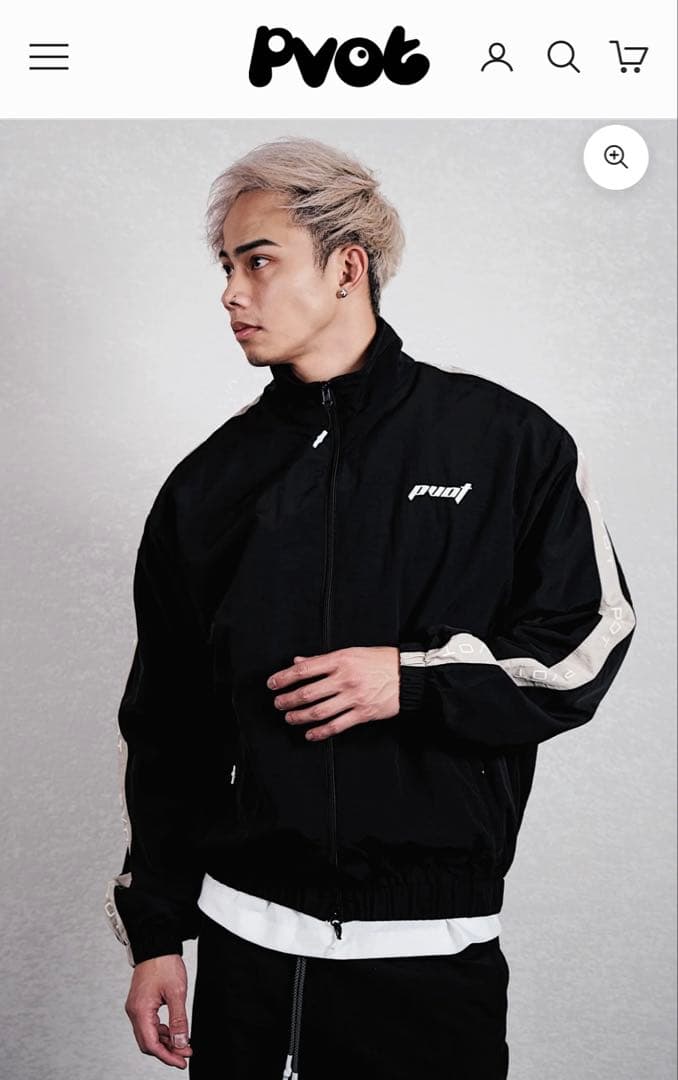 pvot ジャージセットアップ