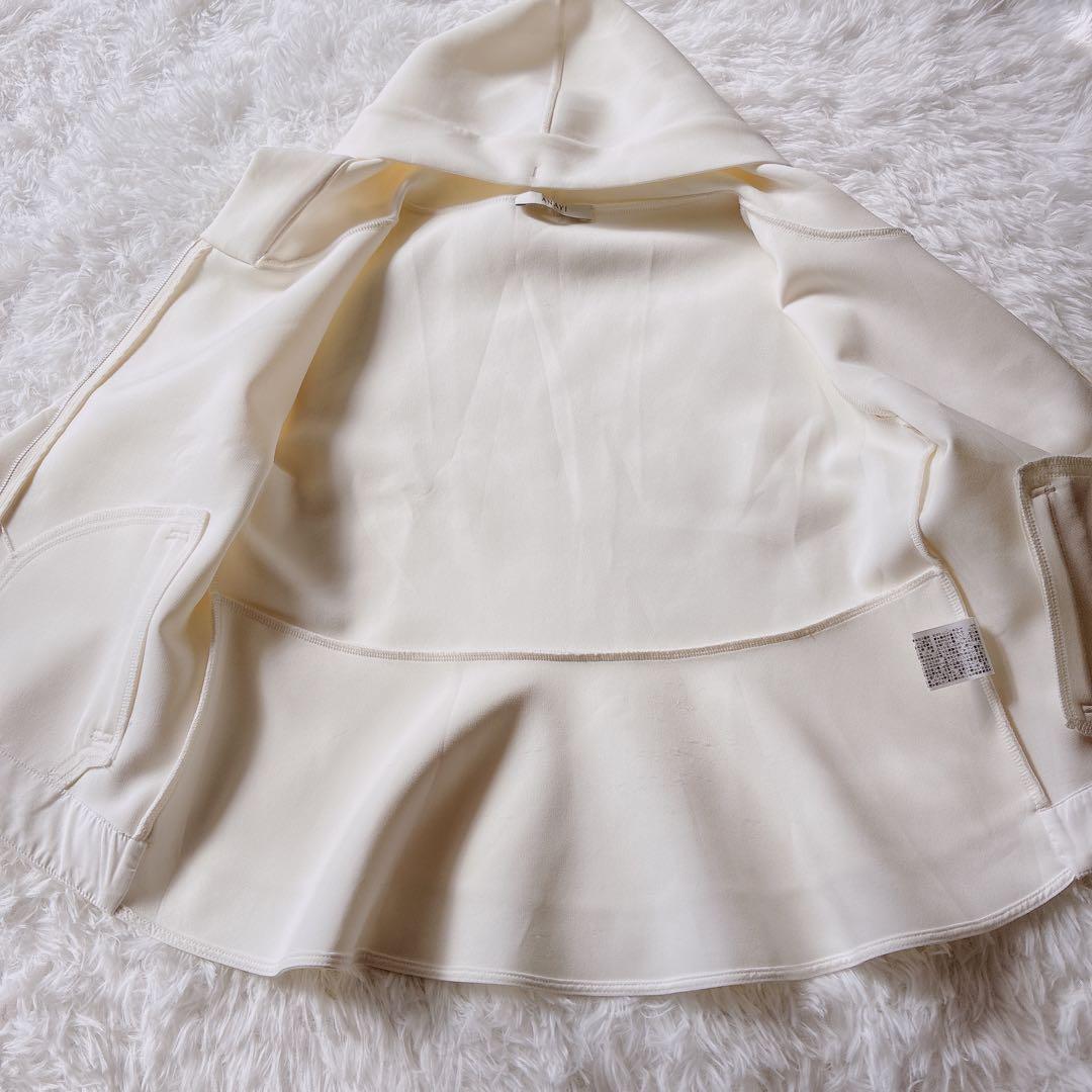 完売品　ANAYI アナイ　ダンボールジャージ フーディー パーカー アイボリー