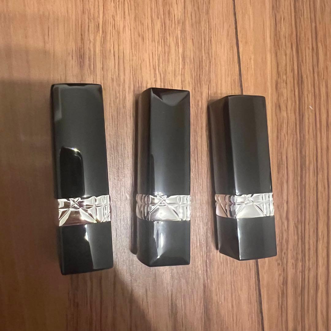 【新品未使用】Dior リップ 3本セット　クリスマスまで限定値下げ