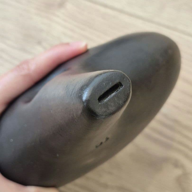 オカリナ ティアーモ黒陶 合奏モデル バスC　7C　ケース付き