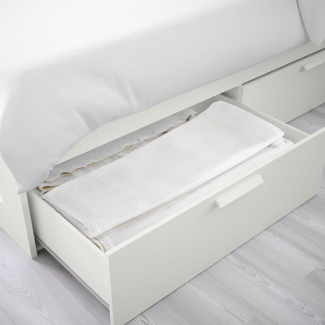 【値下げしました！】IKEA ブリムネス ダブルベッド