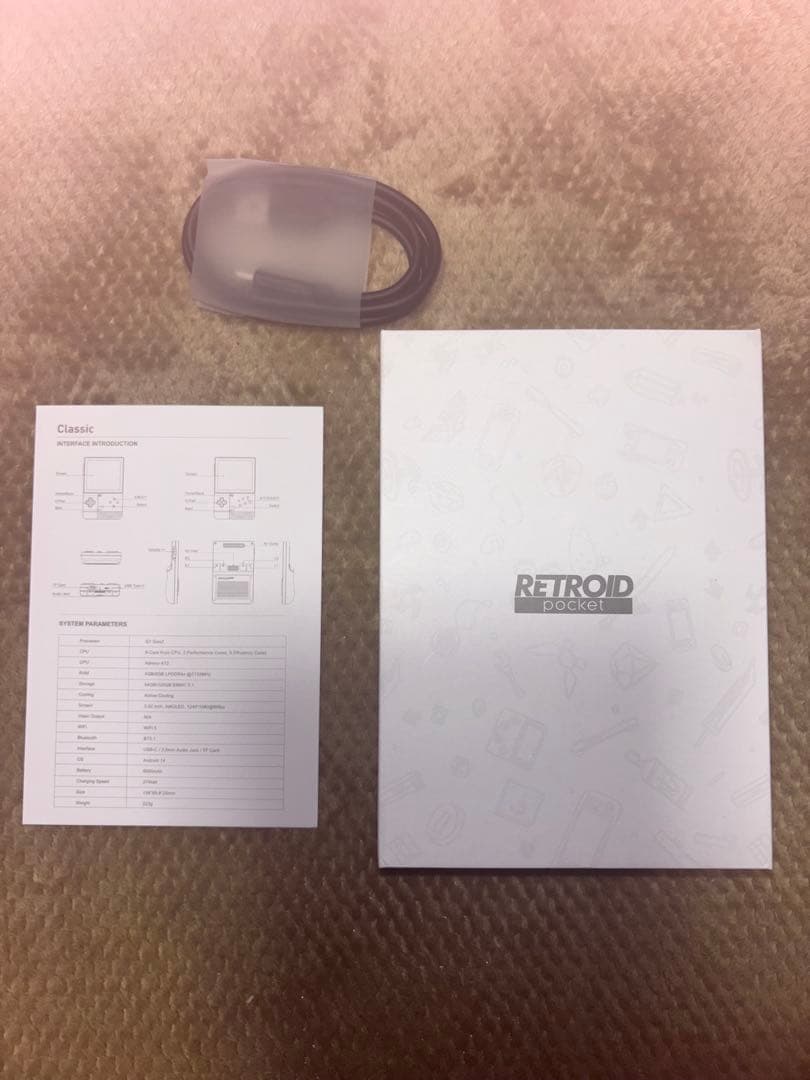 RetroidPocket Classic 6gb+128gb PKMカラー