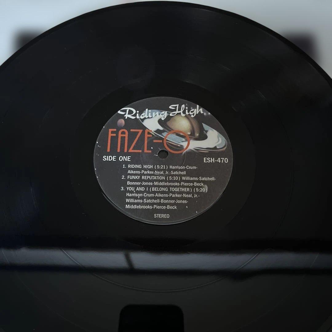 FAZE-O Riding High ESH-470 LP レコード