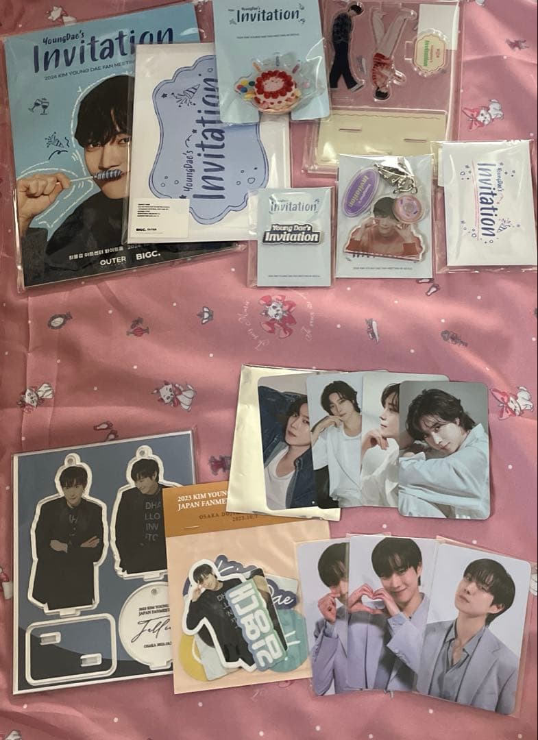 キム・ヨンデ さん ファンミグッズなどセット