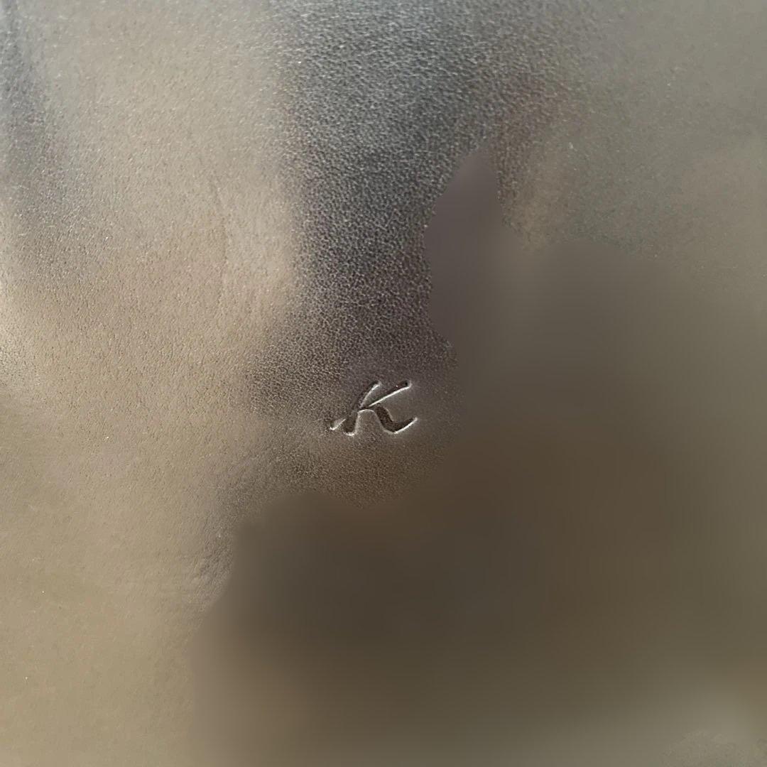 【完売品】定価55,000円新品未使用　 キタムラ　 ネイビーレザートートバッグ