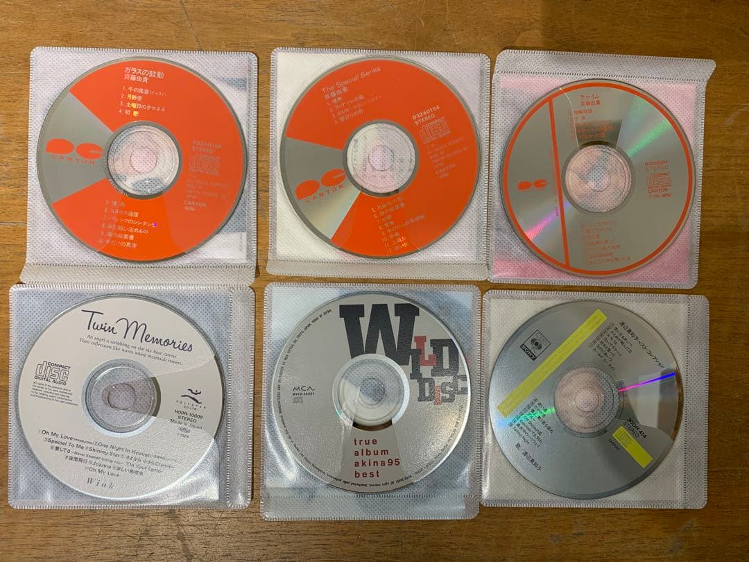 N0204-06★CD 小泉今日子 斉藤由貴 岡村孝子 由紀さおり他 30点以上