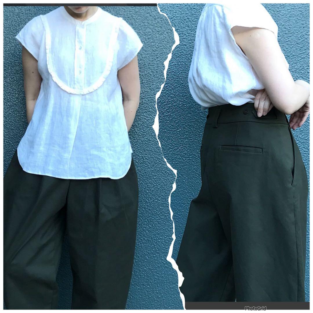 説明文必読❤️サルエSALUE❤️エッグチノパンツ　サイズ１❤️