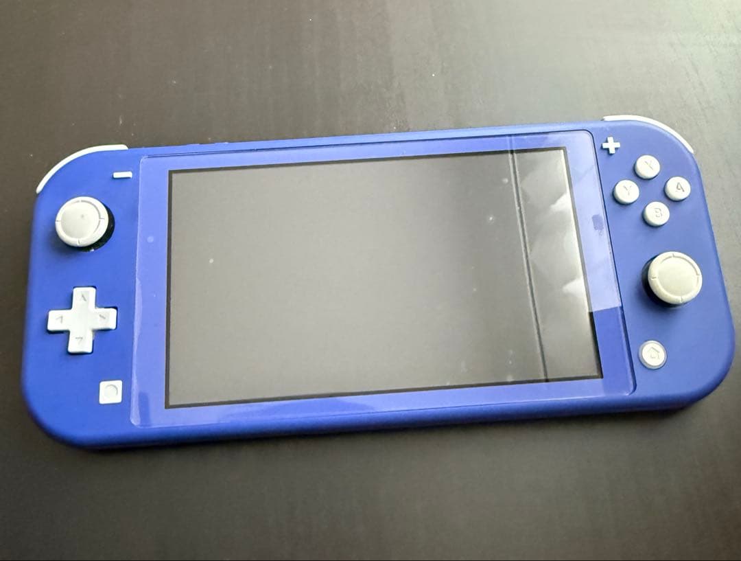 Switch ライト　ブルー　本体、ケース付き