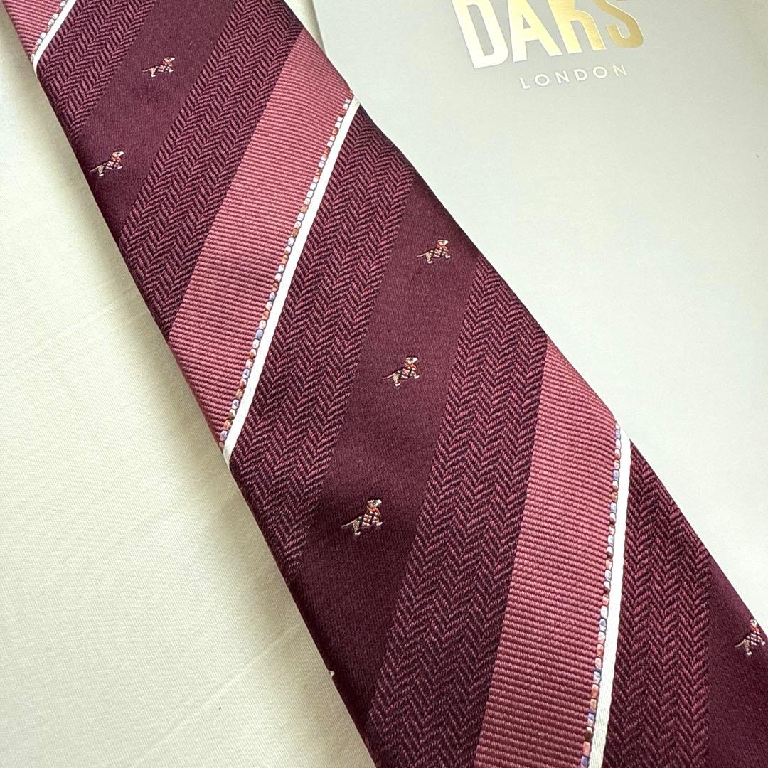 DAKS LONDON ネクタイ 犬柄