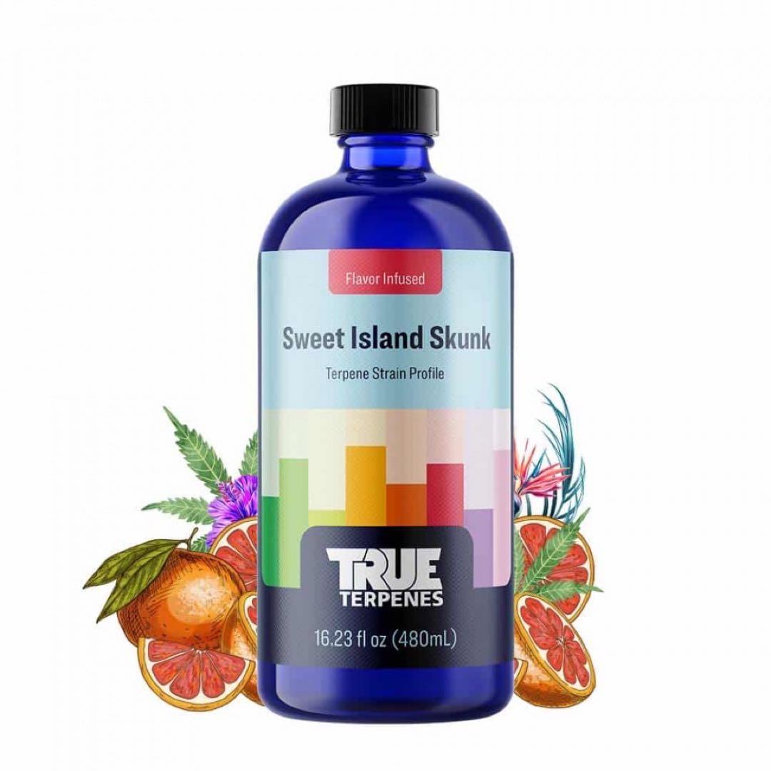 TRUE テルペン 香料 CBD CBN 10ml スゥイートアイランドスカンク