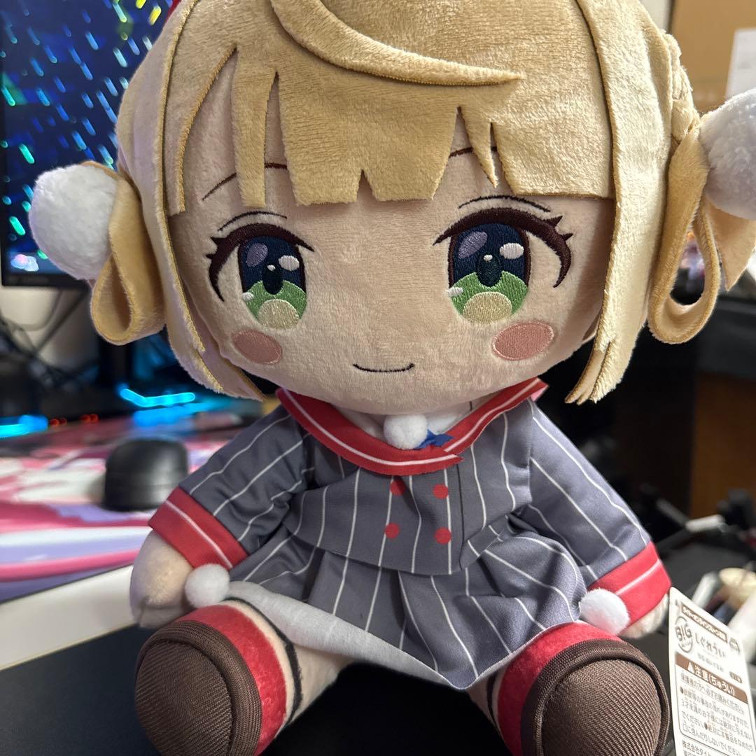 タイクレ限定　しぐれうい　BIGぬいぐるみ