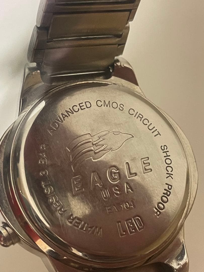 イーグル　LED 腕時計　デジタル　EAGLE RED WATCH