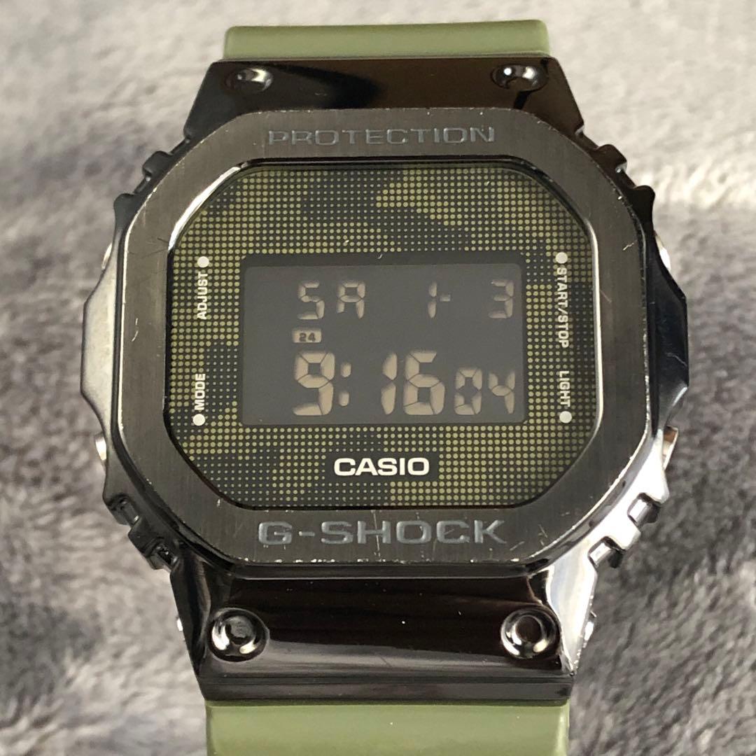 メタル×ミリタリー GM-5600B カーキグリーン G-SHOCK