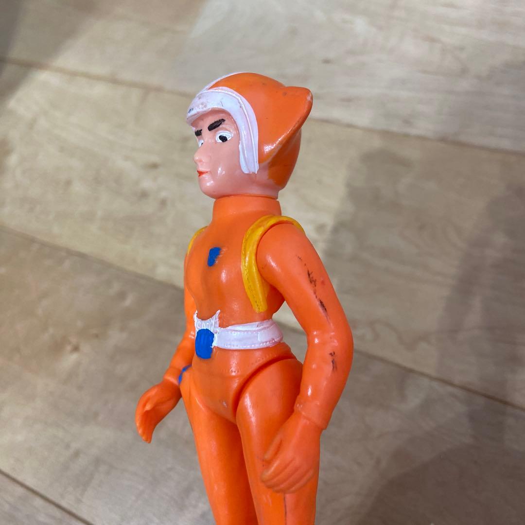 当時物　ブルマァク 製 トリプルファイター SAT隊員 ソフビ フィギュア