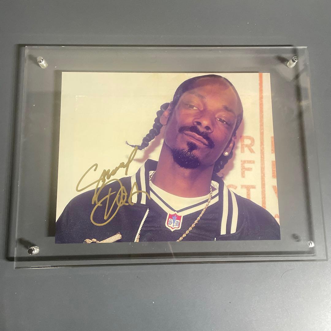 直筆サイン　SNOOP DOGG
