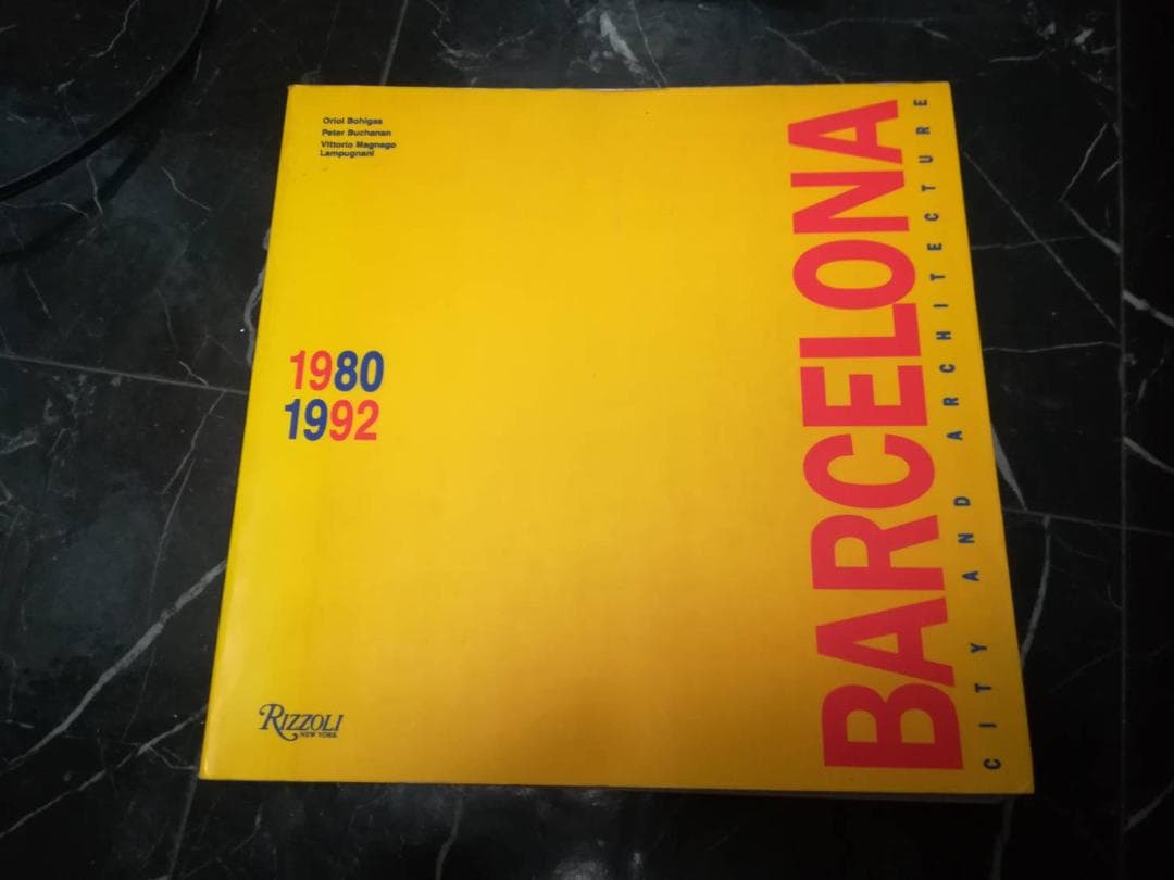 建築 バルセロナ 写真集 Barcelona　1980-