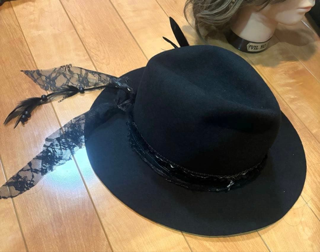 hyde着Roenスネークレザーベルトハット　ラルク　if ラルク