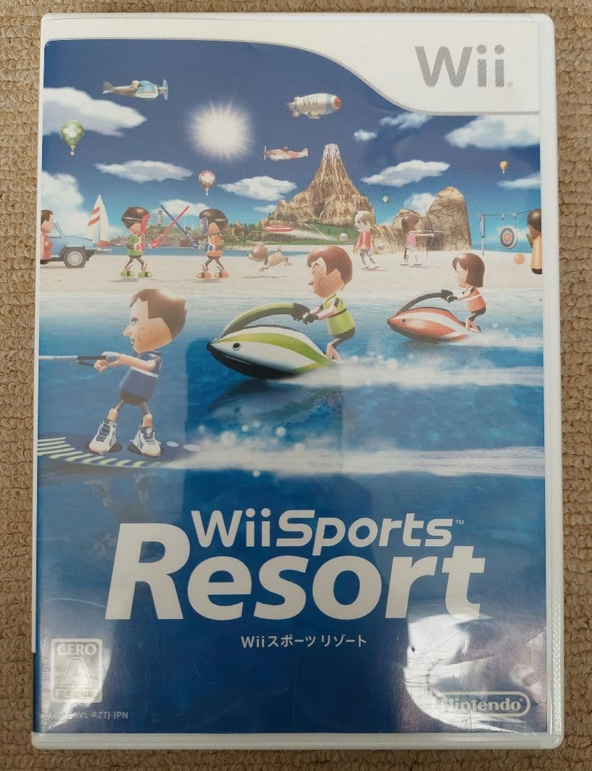 Nintendo Wii 本体 RVL-S-KJ ソフト5種セット