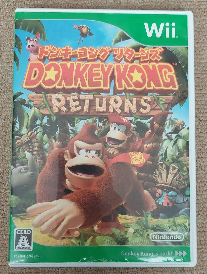 Nintendo Wii 本体 RVL-S-KJ ソフト5種セット