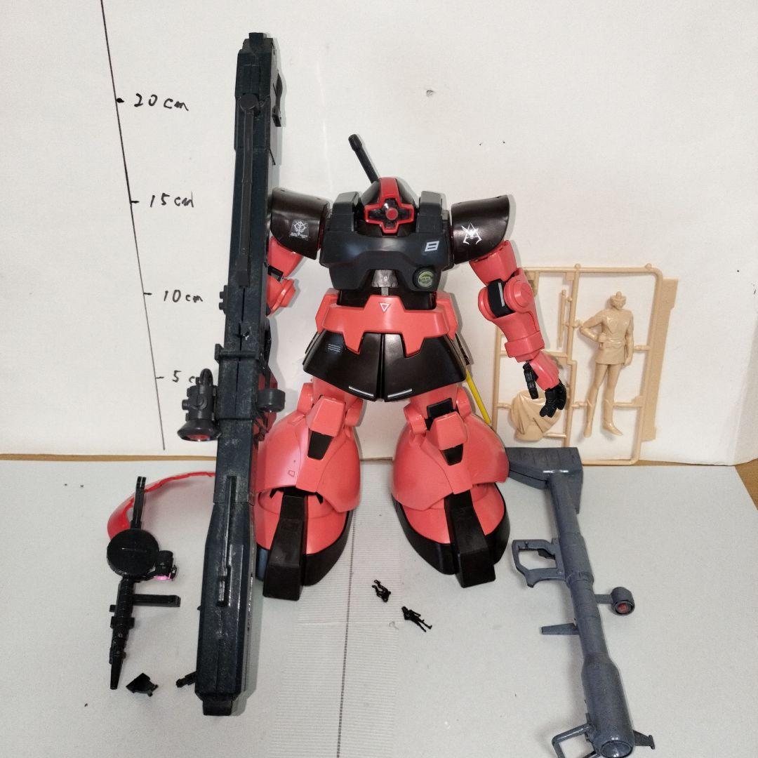 MG 1/100 シャア専用リック・ドム 塗装完成品 プレバン限定 ガンプラ