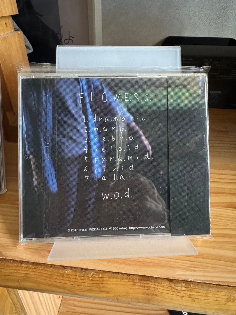 廃盤品　w.o.d. F.L.O.W.E.R.S.