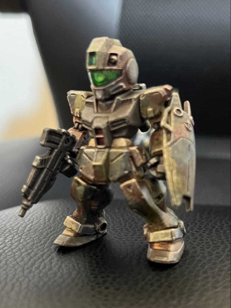 ガンダムコンバージ　連邦軍迷彩リペイントセット