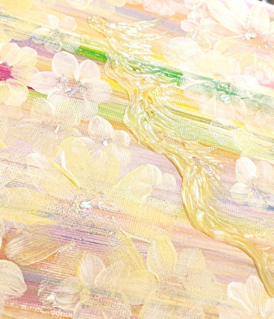 みーちゃん　　❀ヒーリング絵画治癒作品立体龍様flower空気清浄機❀