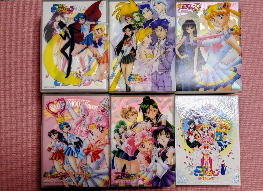 【描き下ろし全巻収納ケース付き】美少女戦士セーラームーンDVD全39巻