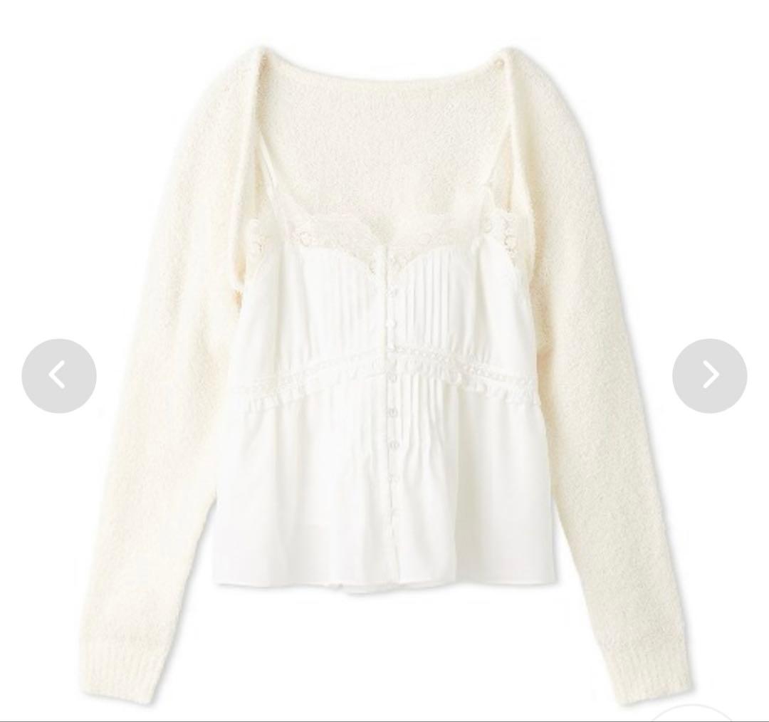 ボレロ×レースキャミセットアップ