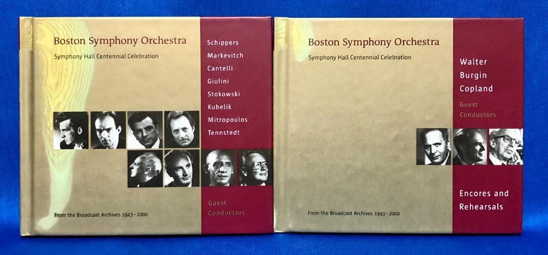 【自主制作盤】ボストン交響楽団★1943-2000年放送録音集 12CD-BOX