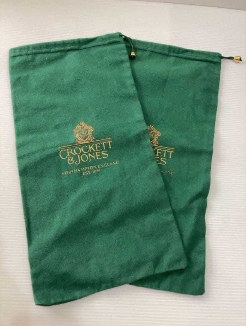 【使用回数1、2回】　クロケット＆ジョーンズ　靴袋付き