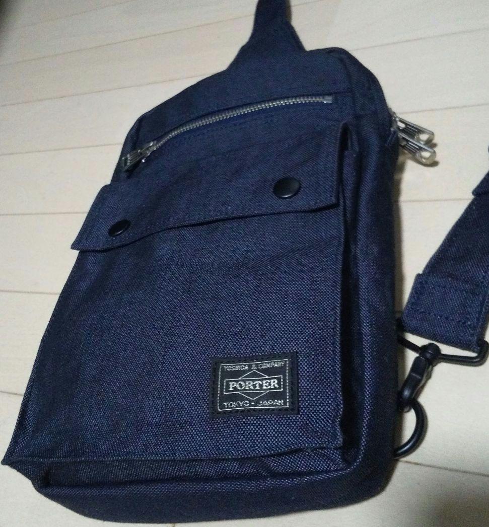 PORTER ポーター ワンショルダー ボディバッグ ブラック 吉田カバン