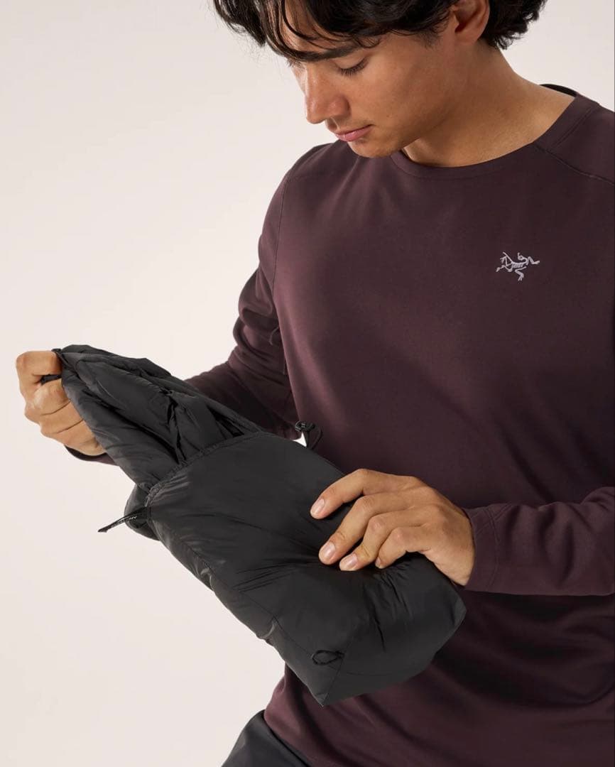 アークテリクス　セリウム　ブラック ダウンベスト M メンズ