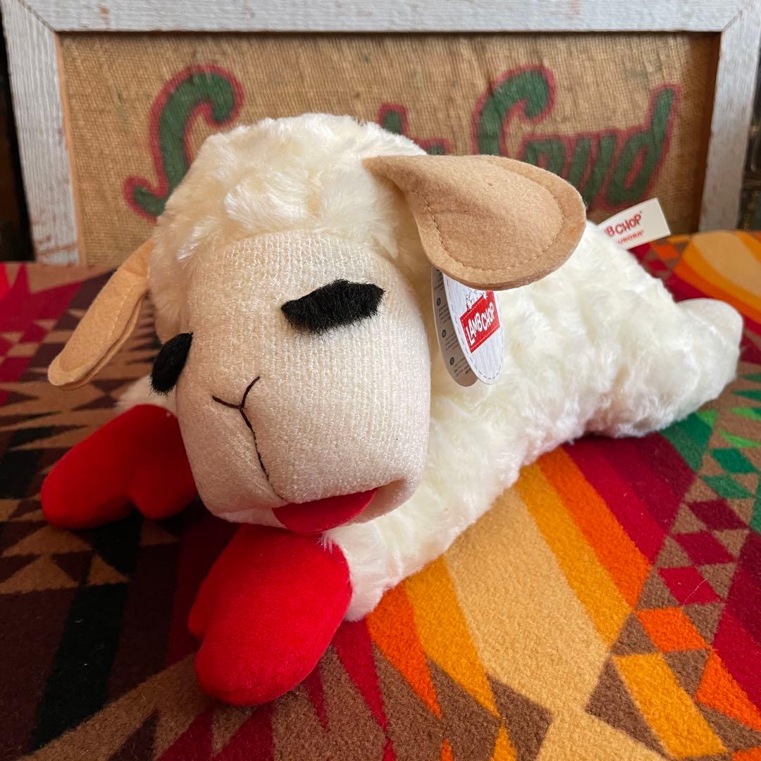 希少！ラムチョップ人形　ぬいぐるみ　未使用デッドストック品USAヴィンテージ雑貨