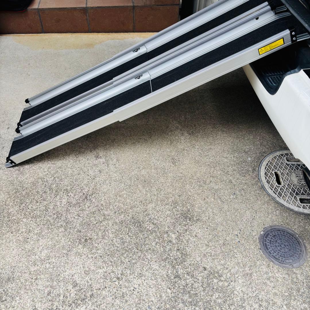 ラダーレール　トラックランプ　伸縮式　2本セット　バイク　自転車　積み込み