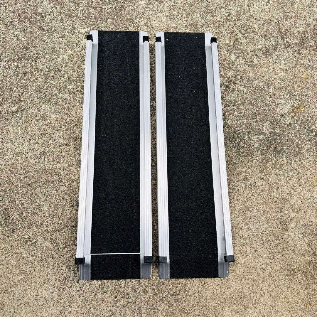 ラダーレール　トラックランプ　伸縮式　2本セット　バイク　自転車　積み込み