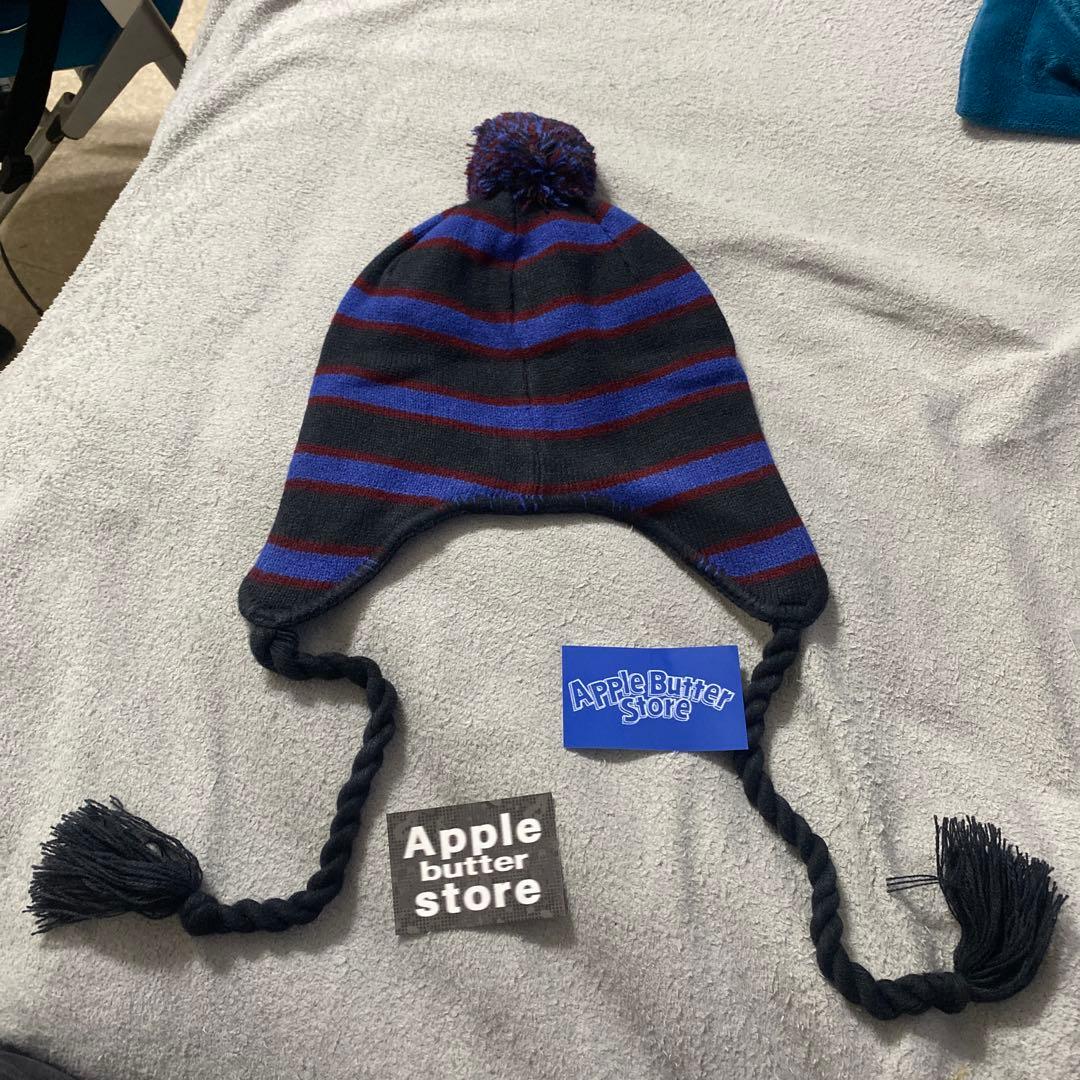 Apple Butter Store ストライプニット帽