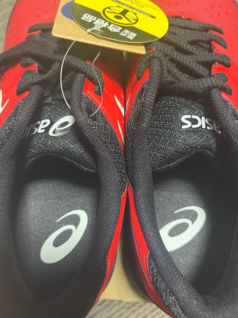 【新品未使用】アシックス安全靴 レッド 27.0 cm