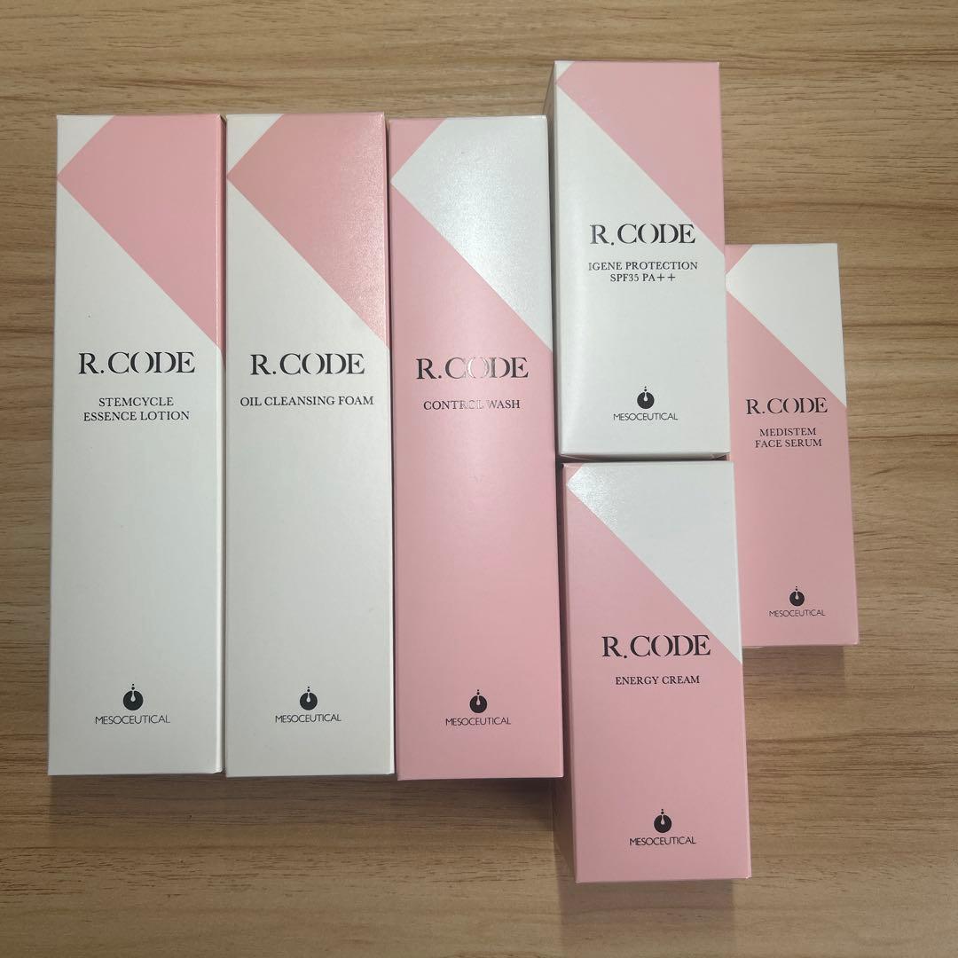 R.CODE スキンケアセット 6点