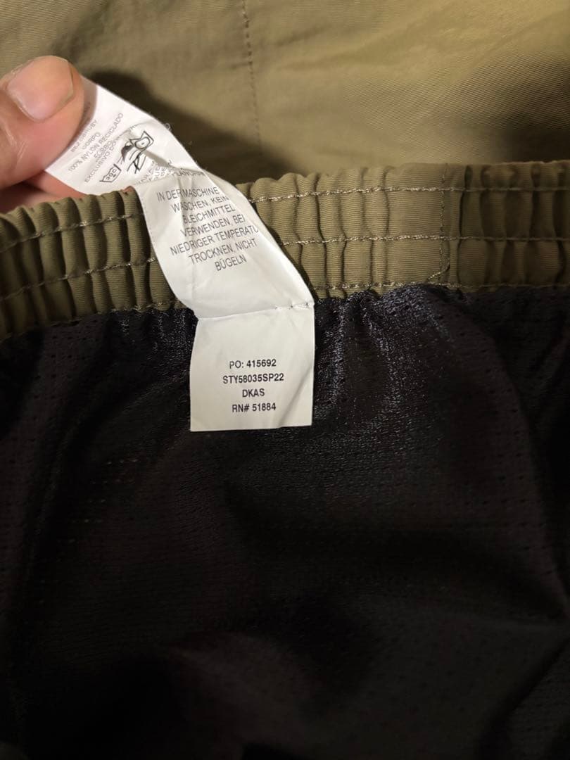 パタゴニアバギーズショーツ　7インチ DAKS SP22 サイズL